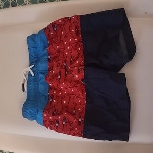 Cat & Jack Toddler boy swimming trucks